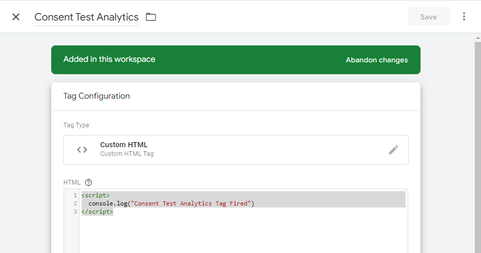 GTM Consent Test Analytics