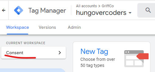 GTM Consent Workspace