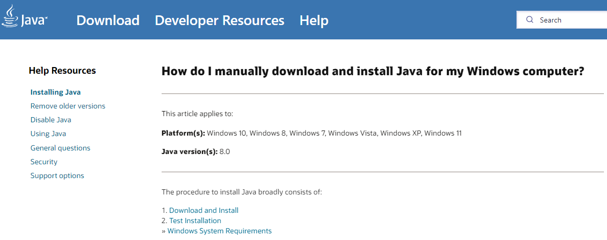 Java Download