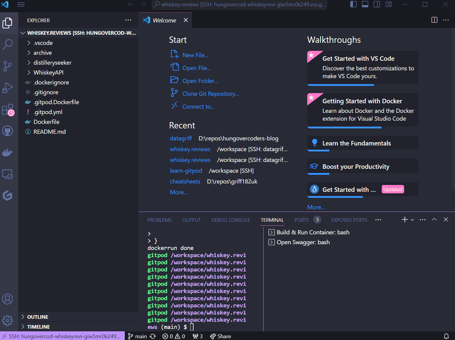 Gitpod VS Code