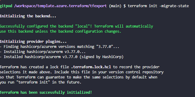 Terraform Migrate