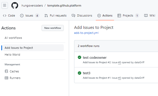 Github Action