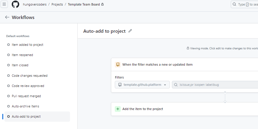 Project Automation