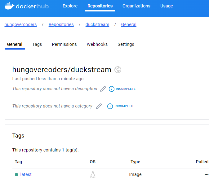 Docker Hub Image