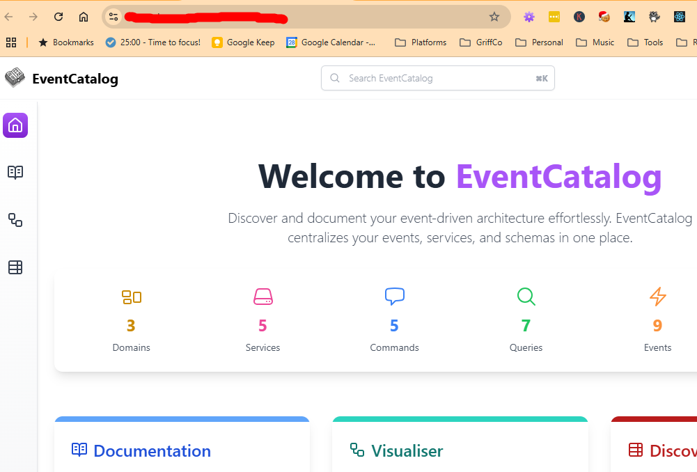 Azure Event Catalog Site