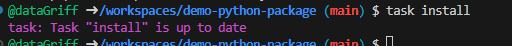 Taskfile Install