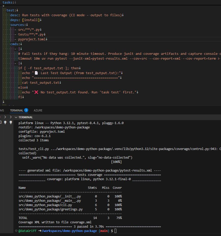 Taskfile Test